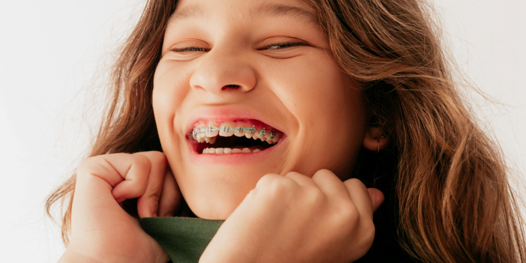 Pediatric dentistry orthodontic evaluation at Kids Corner Medical & Dental showing early intervention assessment